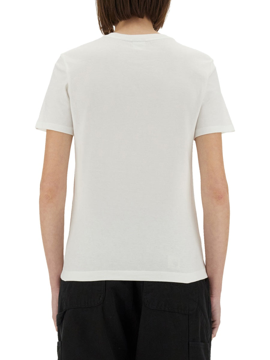 PS BY PAUL SMITH Regular Fit T-Shirt with Logo Patch - Size S