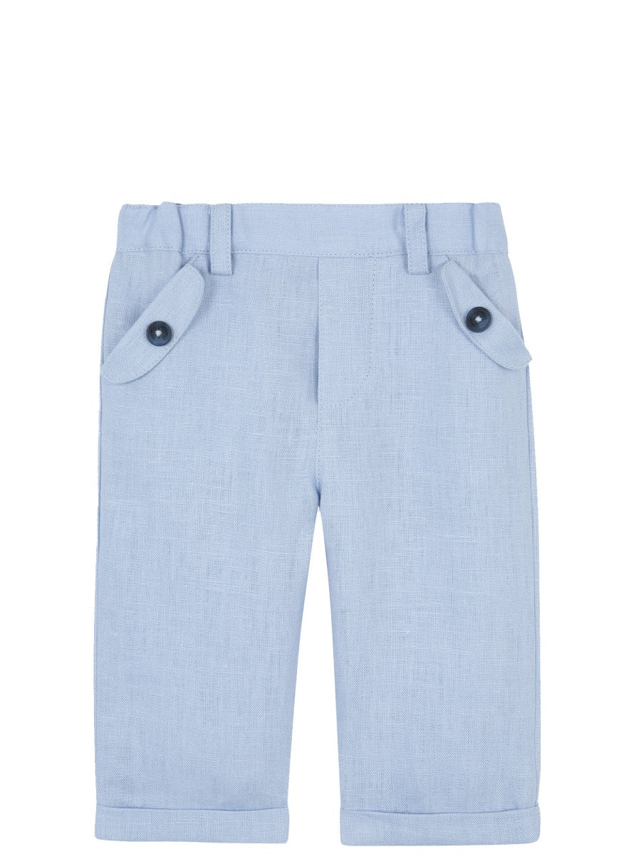 TARTINE ET CHOCOLAT Mini Linen Trousers for Girls