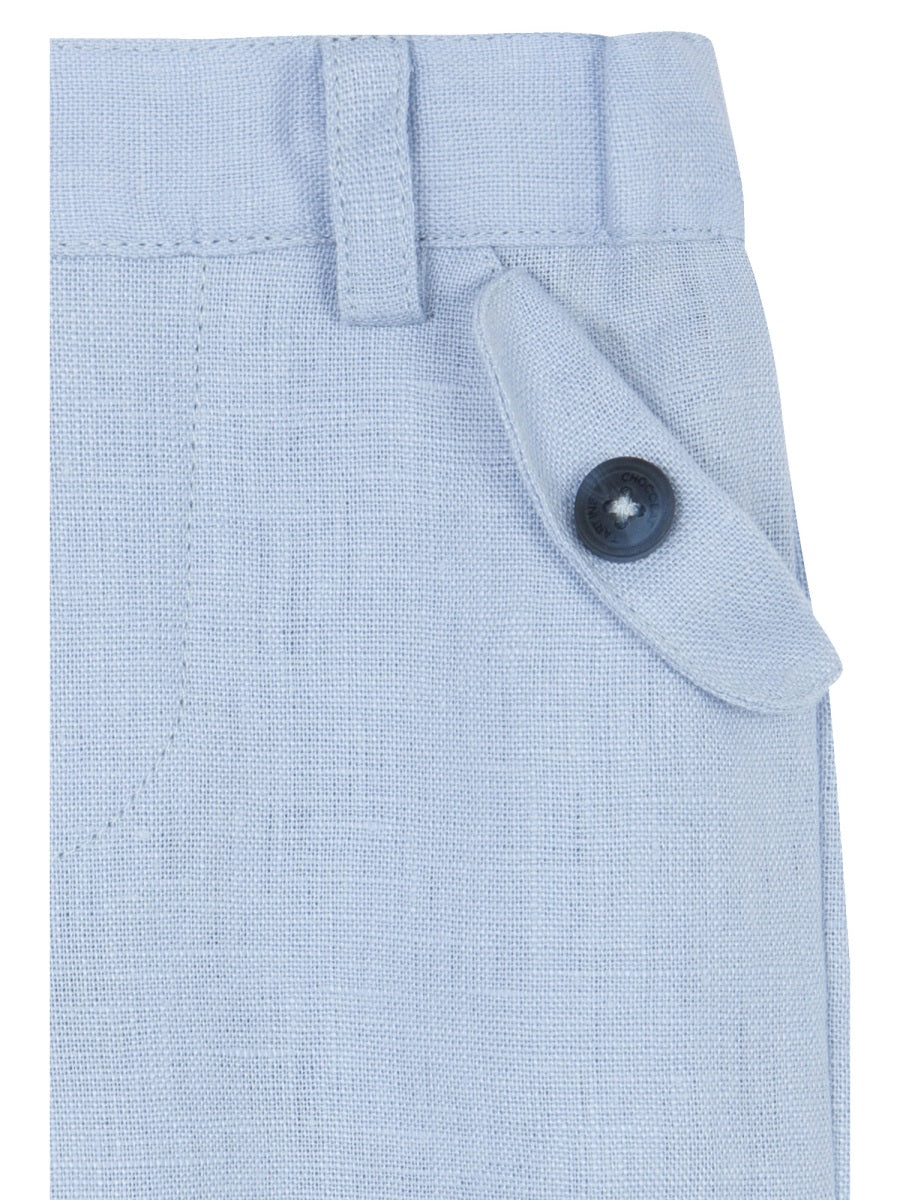 TARTINE ET CHOCOLAT Mini Linen Trousers for Girls