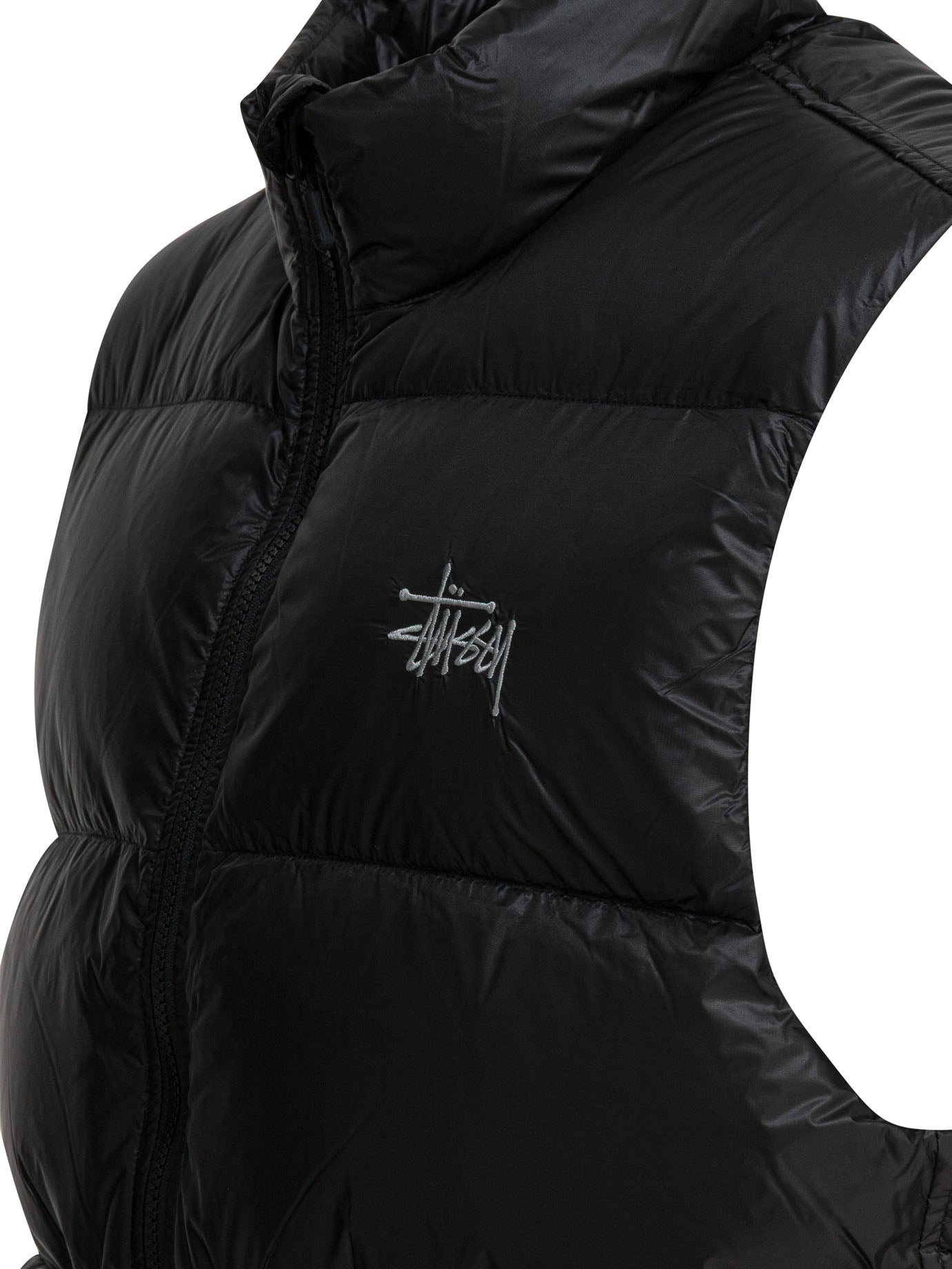 STUSSY Men's Regular Fit Nylon Down Jacket
