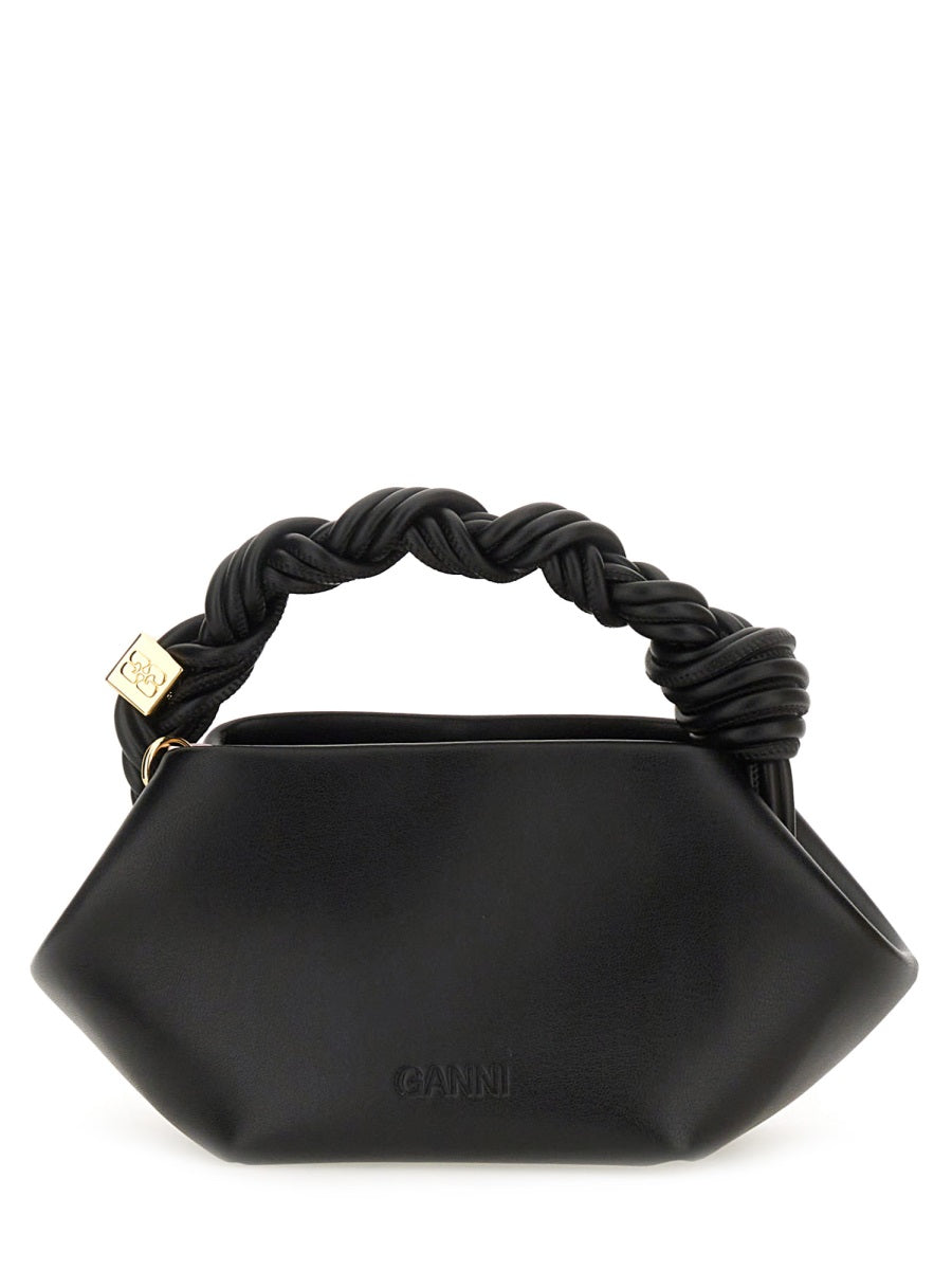 GANNI Recycled Leather Crossbody Mini Handbag