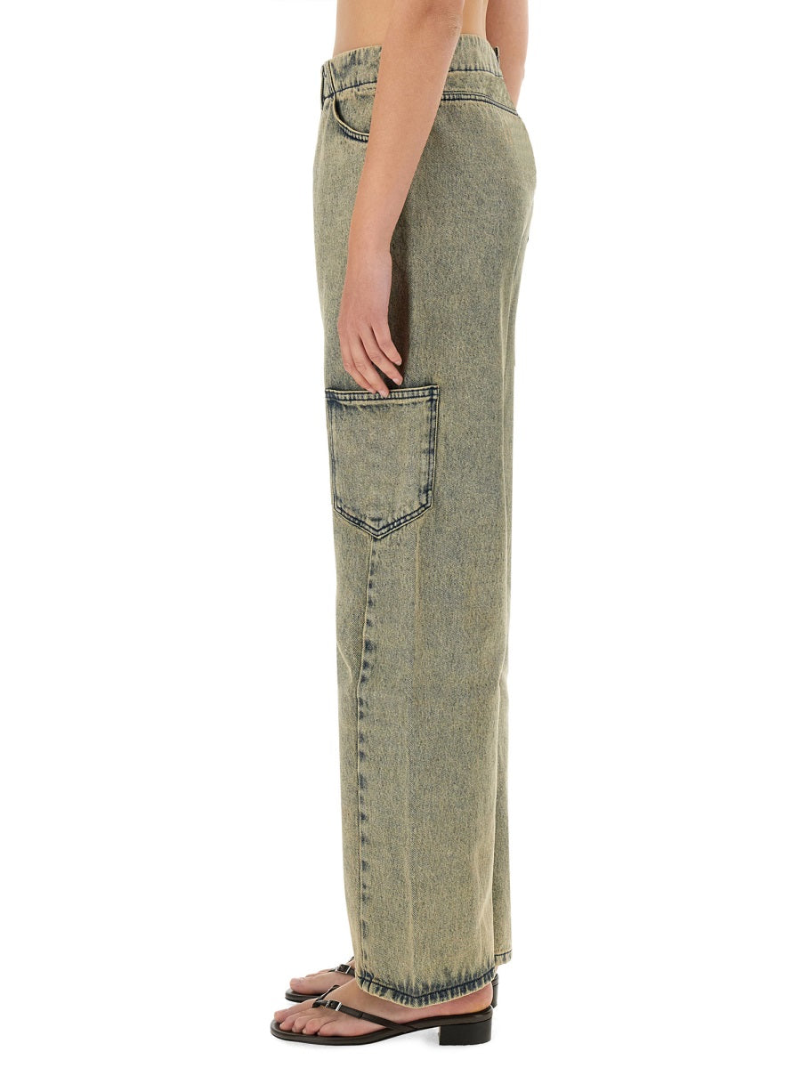 PALOMA WOOL Straight Leg Organic Cotton Jeans - Size 40 IT