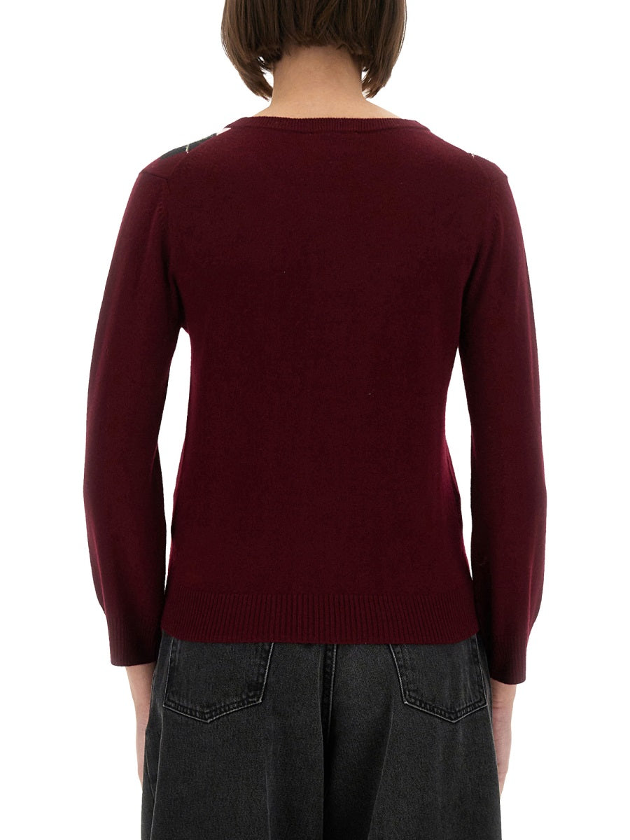 GANNI Wool Cashmere Sweater for Women - FW25 Collection