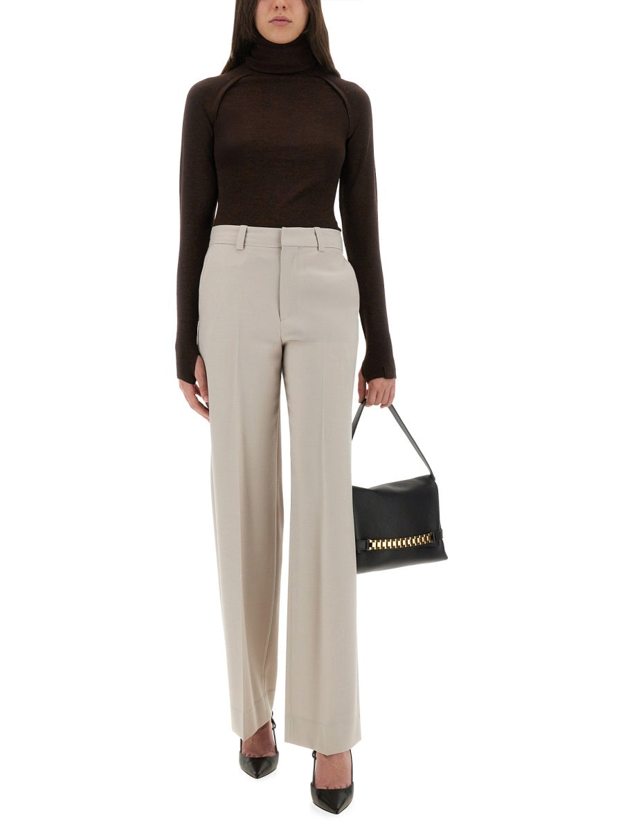 VICTORIA BECKHAM Classic Straight Leg Pants - Size 6 UK