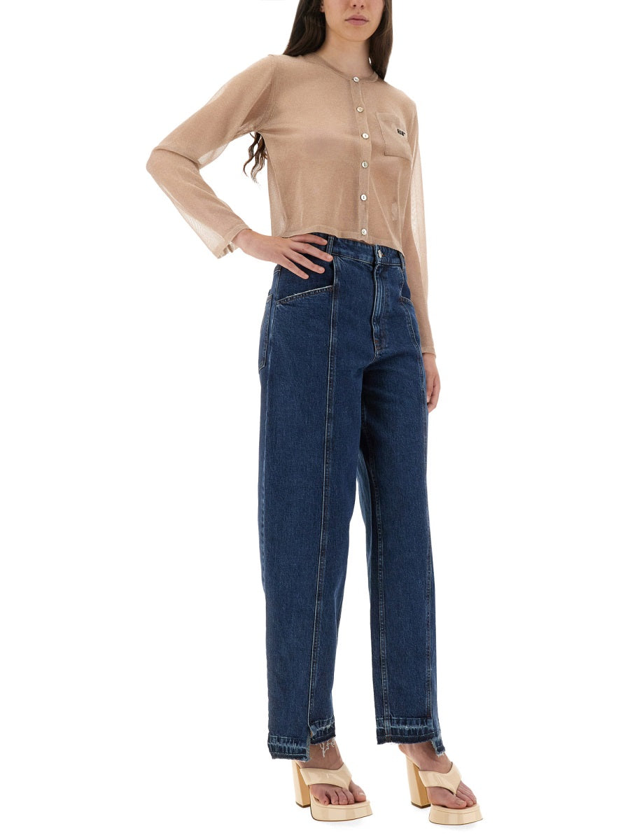 BAUM UND PFERDGARTEN Women's Cropped Cardigan - Mini Fit