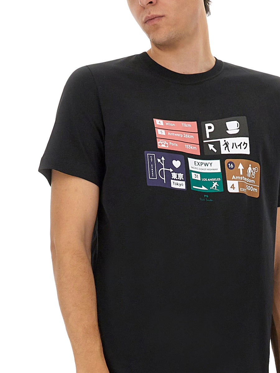 PS BY PAUL SMITH Regular Fit T-Shirt - FW25