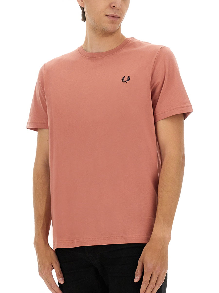 FRED PERRY Classic Cotton T-Shirt - Size L