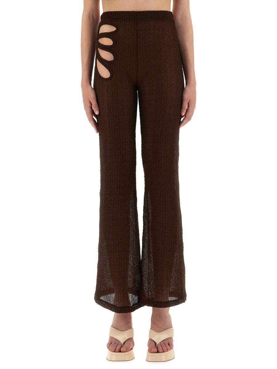 SELIA RICHWOOD Flare Fit Pants - Size S