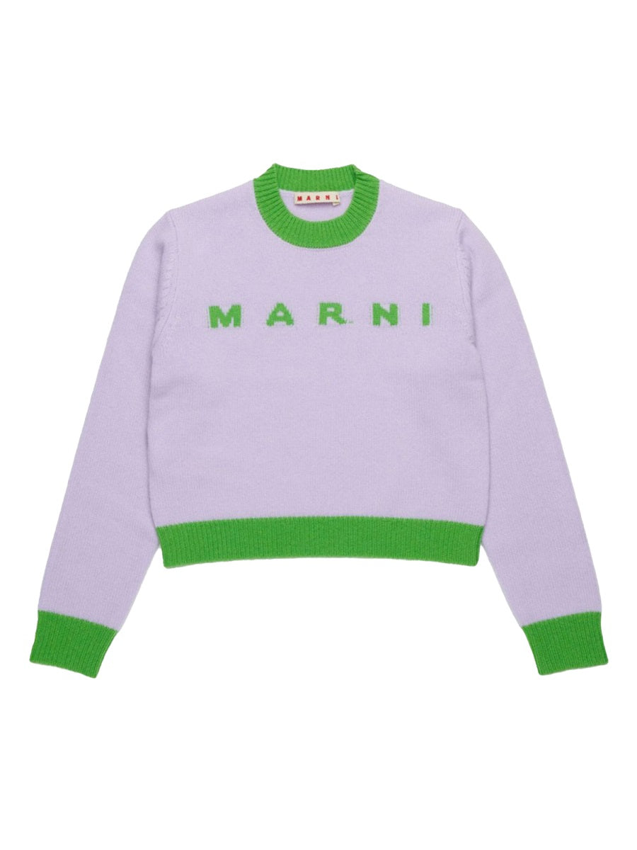 MARNI Mini Cozy Cashmere Blend Sweatshirt