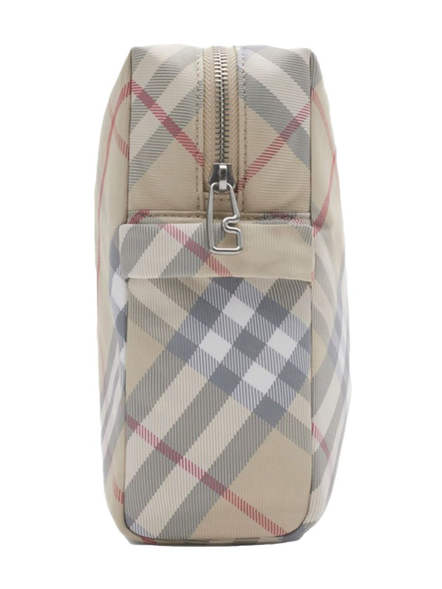 BURBERRY Recycled Mini Diaper Pouch Handbag