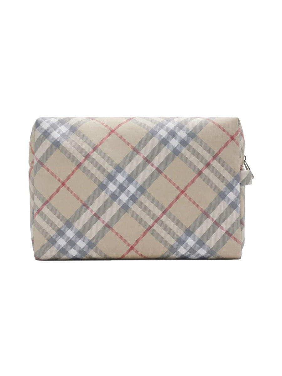 BURBERRY Recycled Mini Diaper Pouch Handbag
