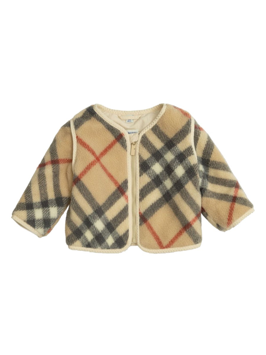 BURBERRY Unisex Baby Jacket for Spring/Summer 2025