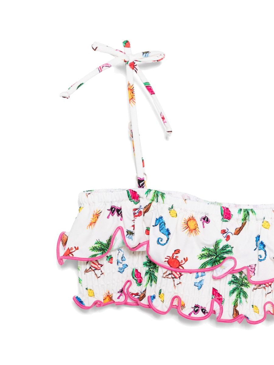 MC2 SAINT BARTH Mini Swim Costume for Girls