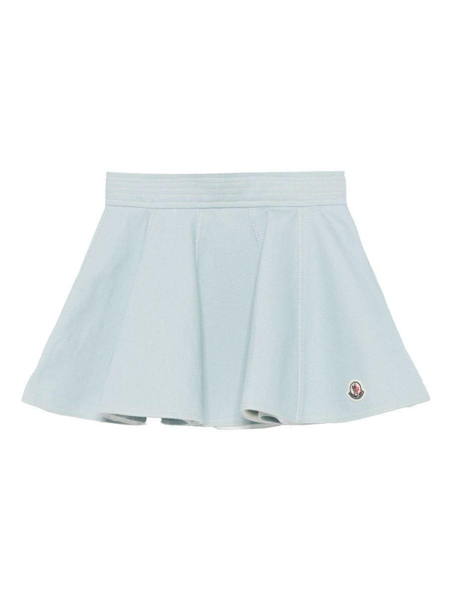 MONCLER Girls' Mini Skirt - SS25 Collection