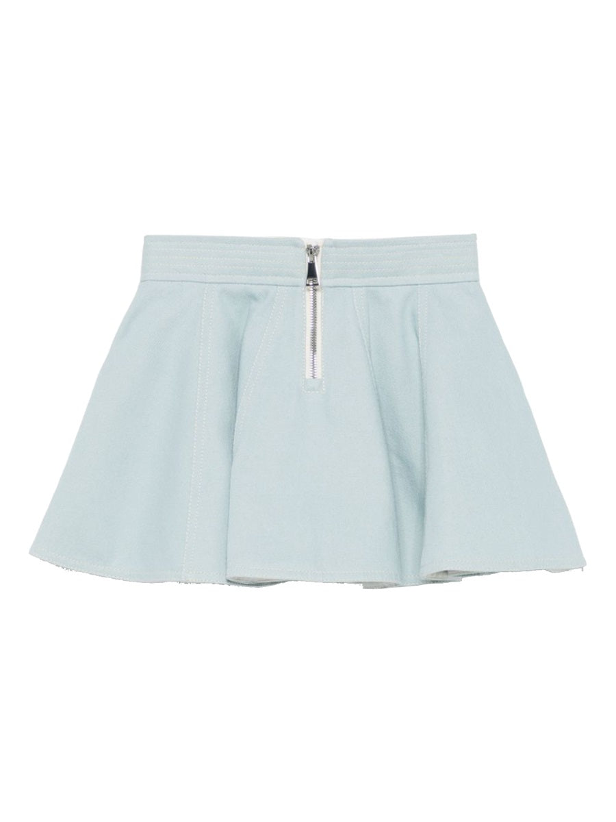 MONCLER Girls' Mini Skirt - SS25 Collection