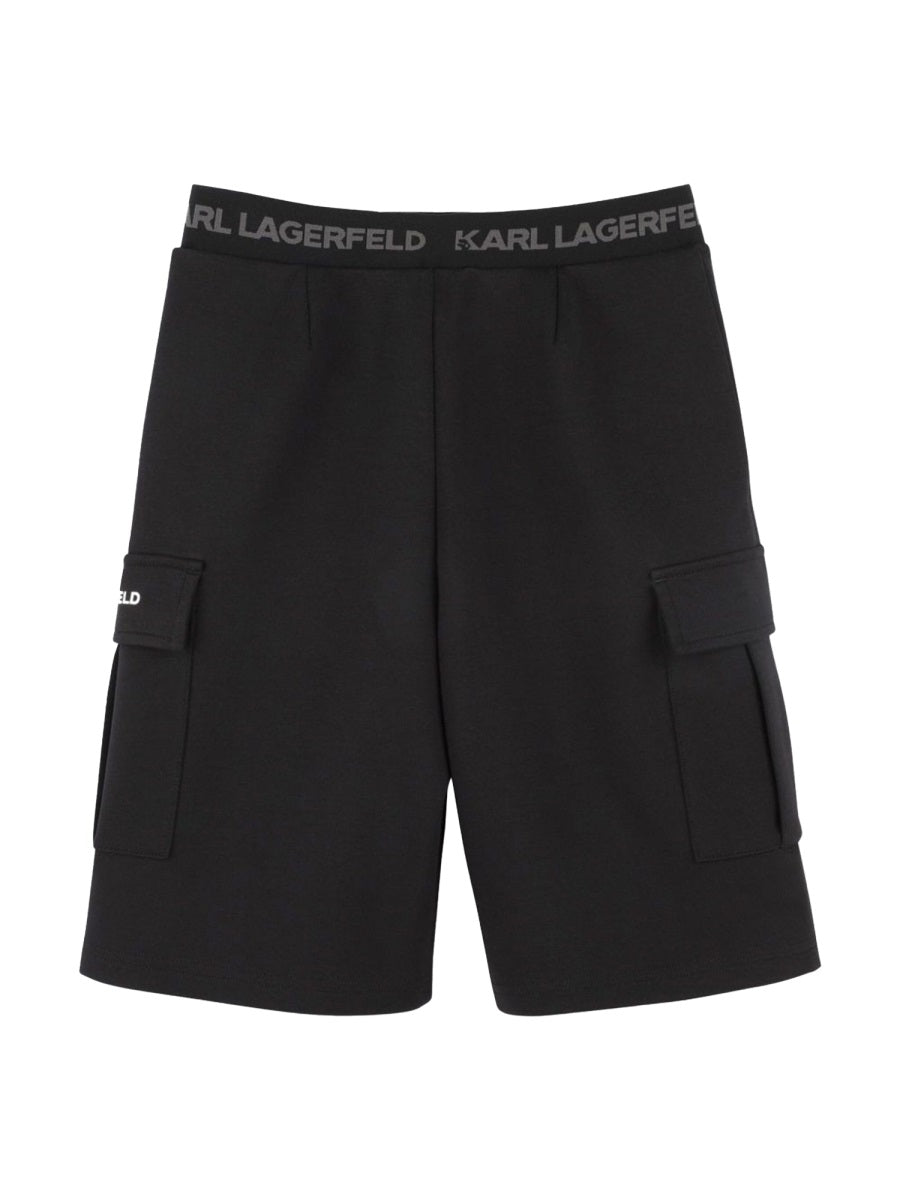 KARL LAGERFELD Boys' Mini Bermuda Shorts
