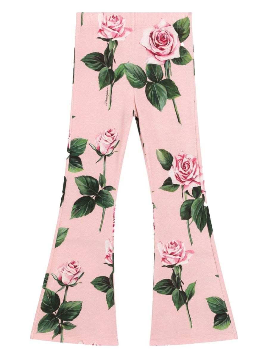 DOLCE & GABBANA Trendy Girls' Trousers for SS25