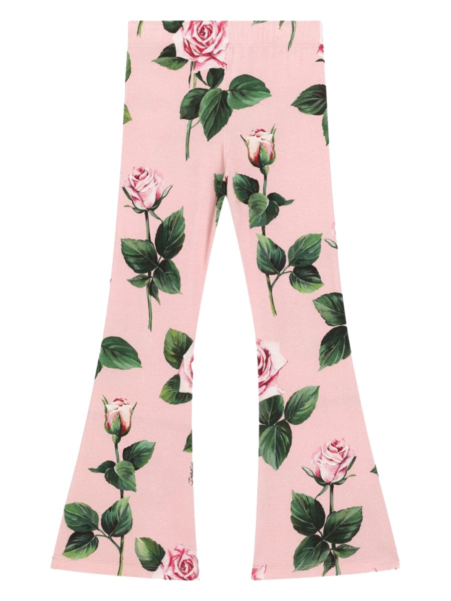 DOLCE & GABBANA Trendy Girls' Trousers for SS25