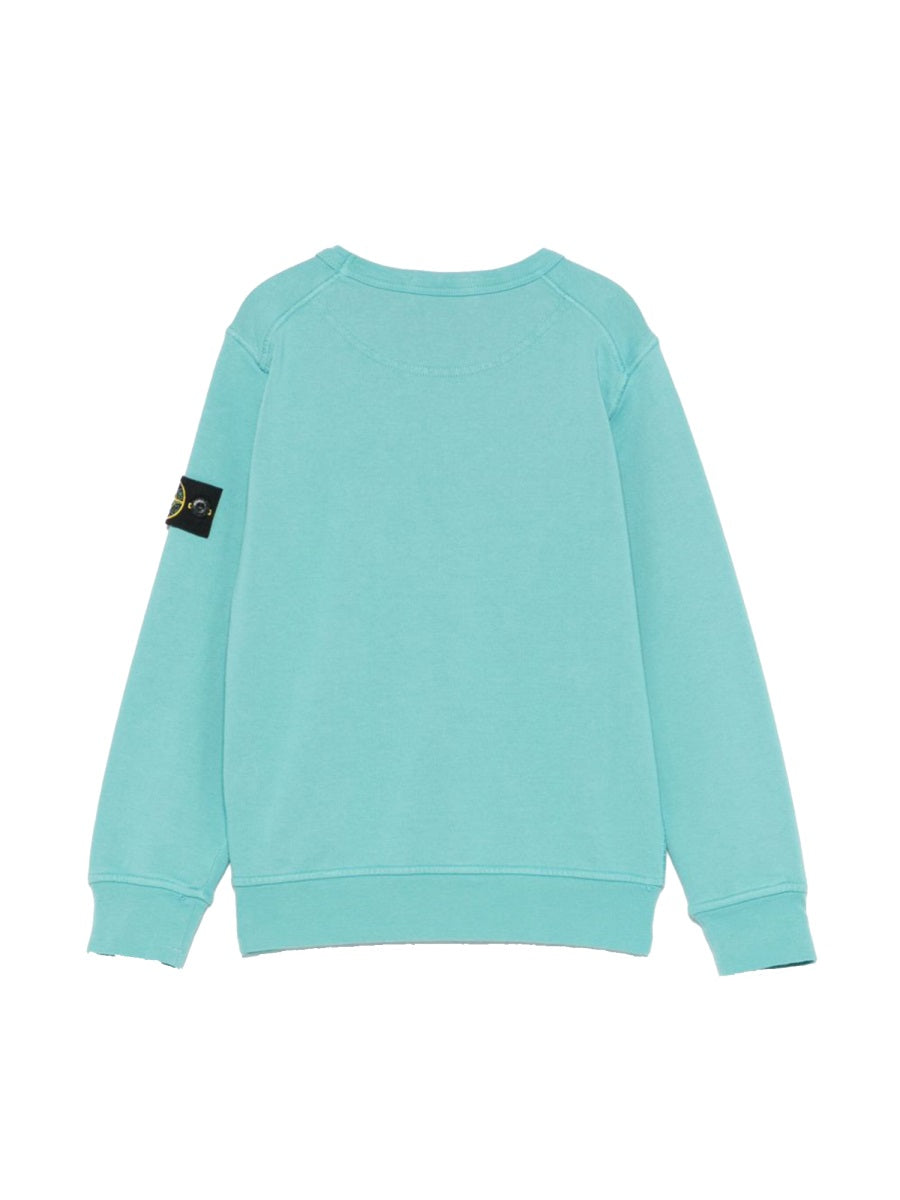 STONE ISLAND Unisex Kids Mini Sweatshirt