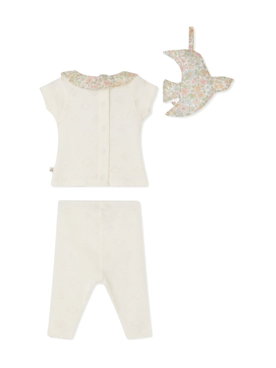 BONPOINT Mini Daisy Night Set for Baby Girls