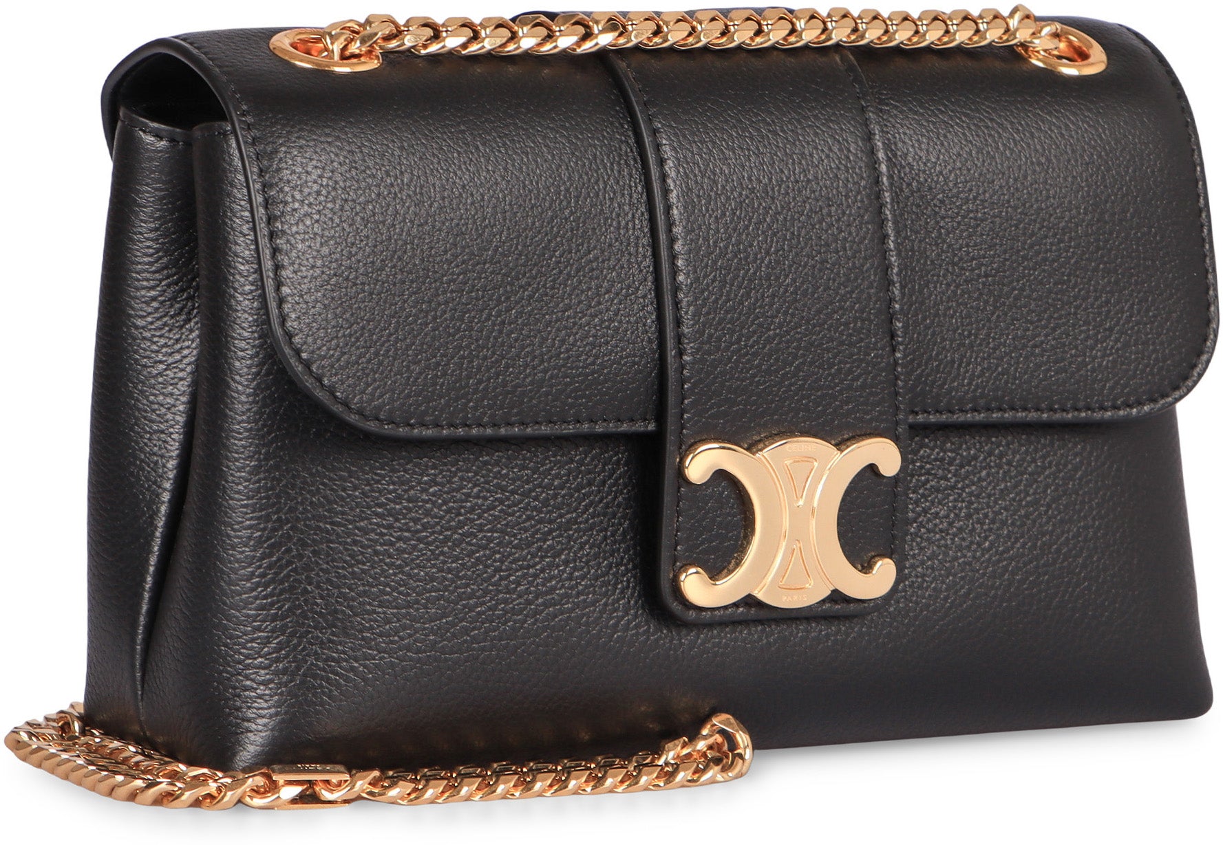 CELINE Mini Leather Crossbody Handbag