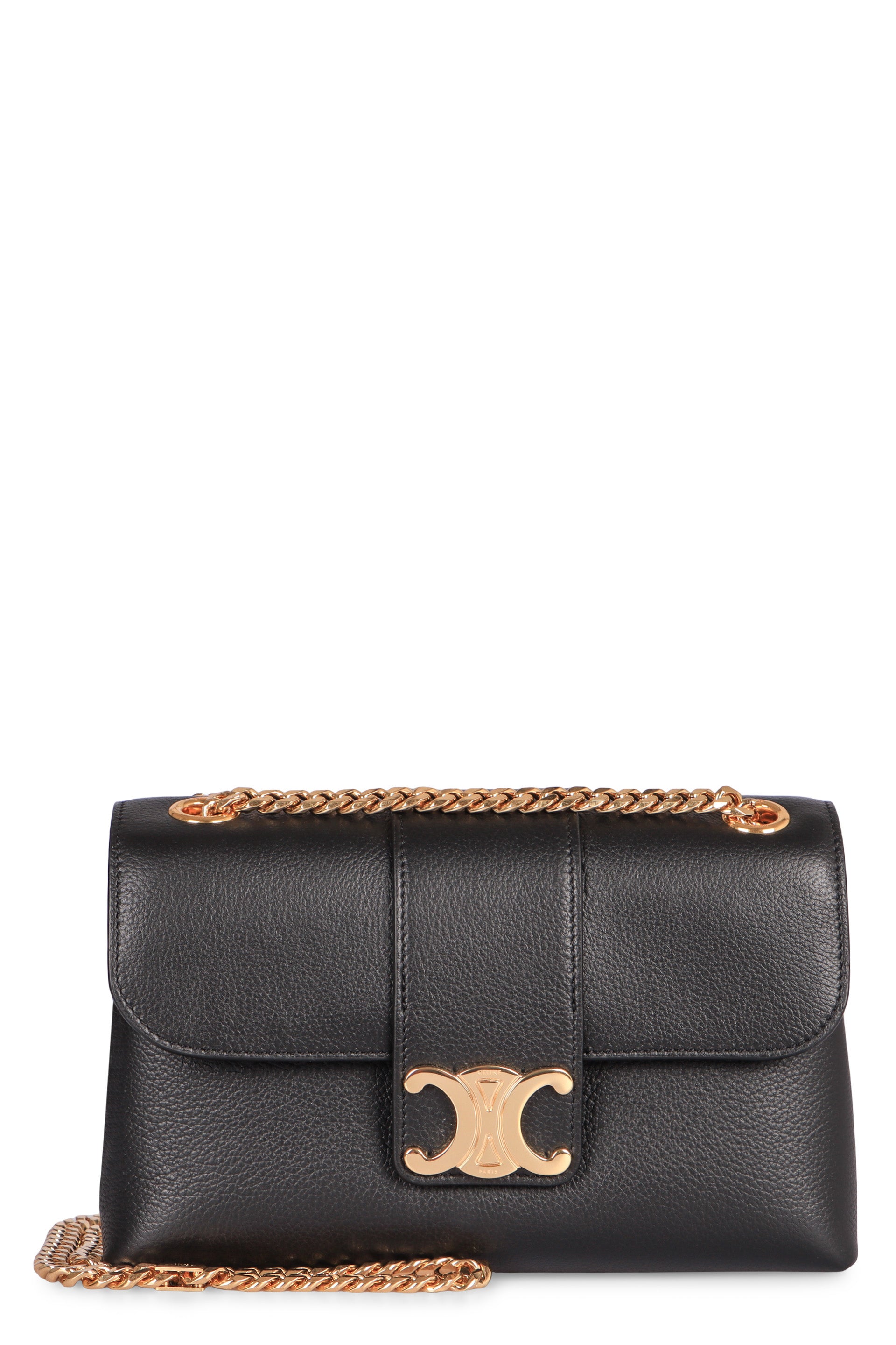 CELINE Mini Leather Crossbody Handbag