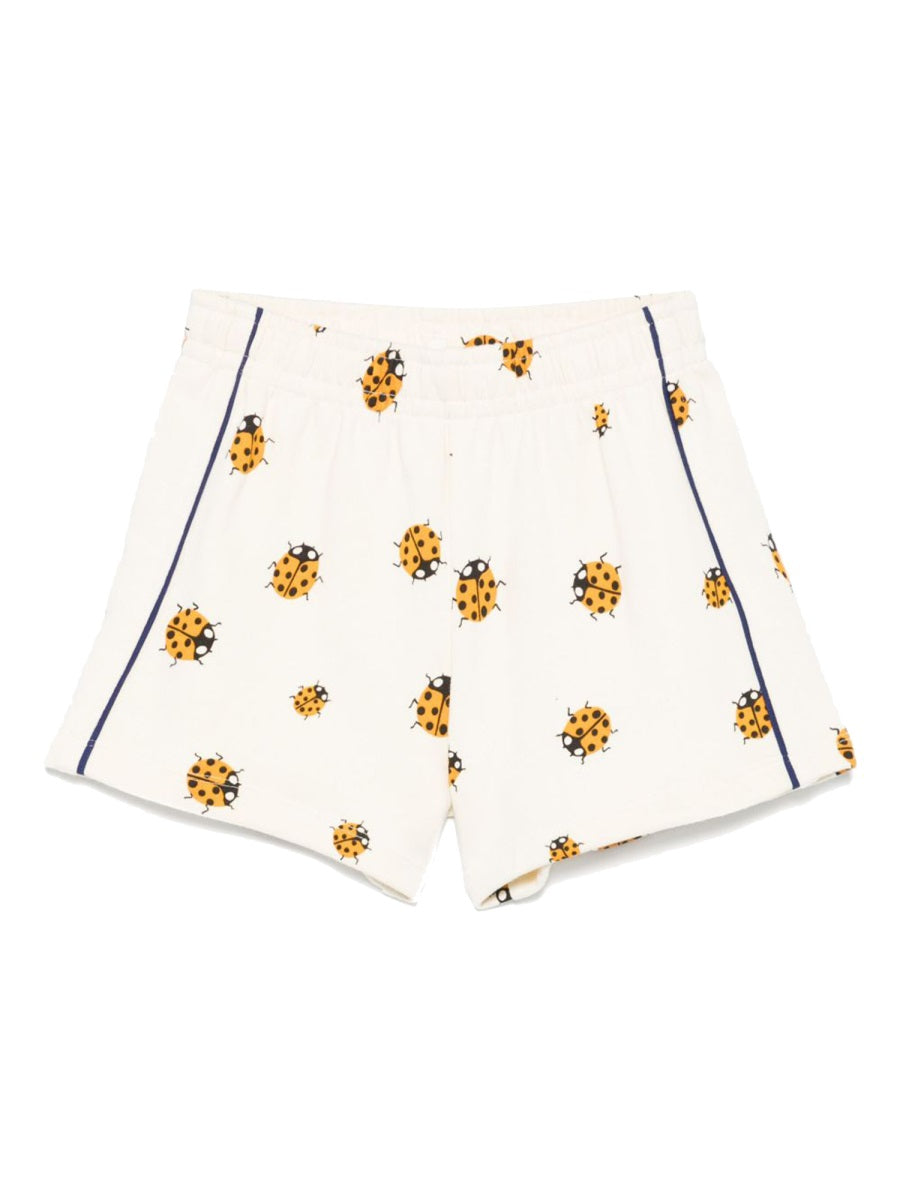 MINI RODINI Mini Organic Cotton Shorts for Girls