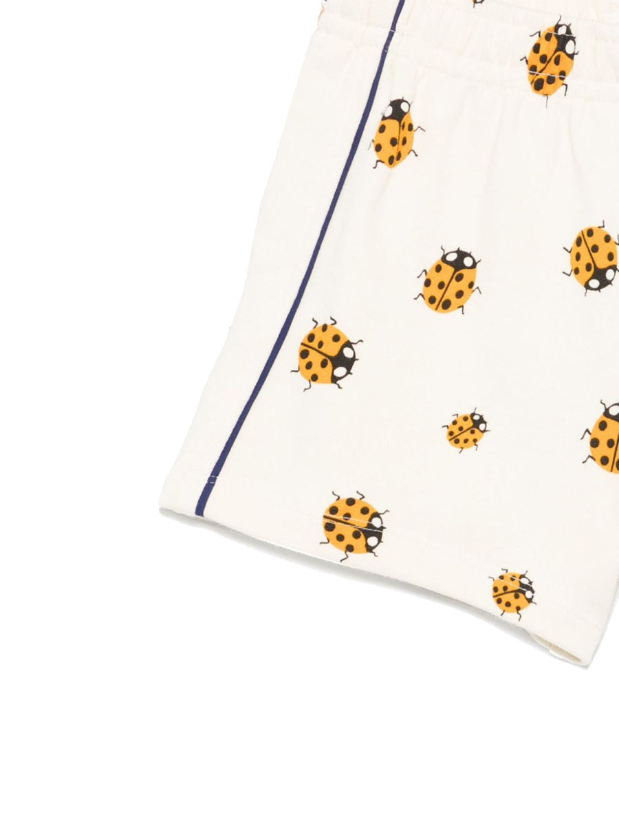 MINI RODINI Mini Organic Cotton Shorts for Girls