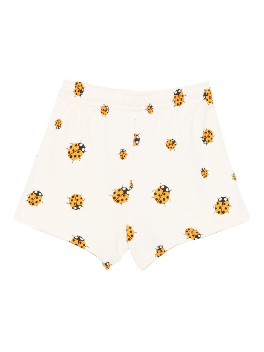 MINI RODINI Mini Organic Cotton Shorts for Girls