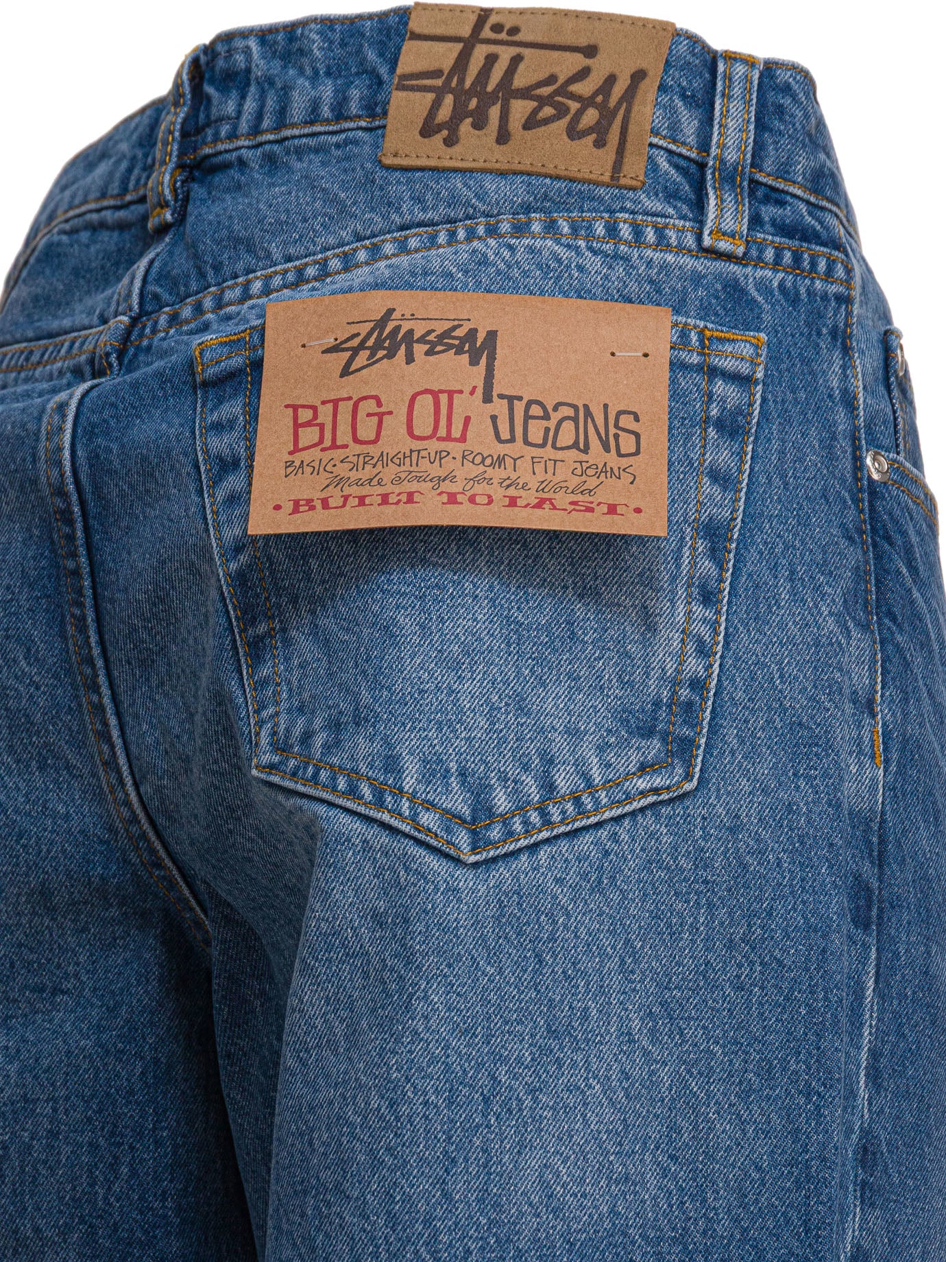 STUSSY Oversized Fit Big Ol' Jeans