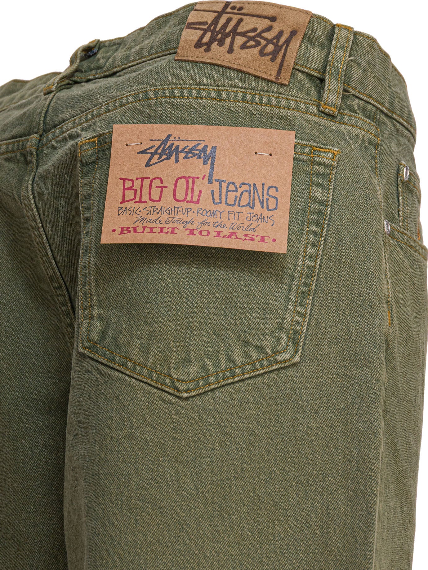 STUSSY Oversized Fit Big Ol' Jeans for Men