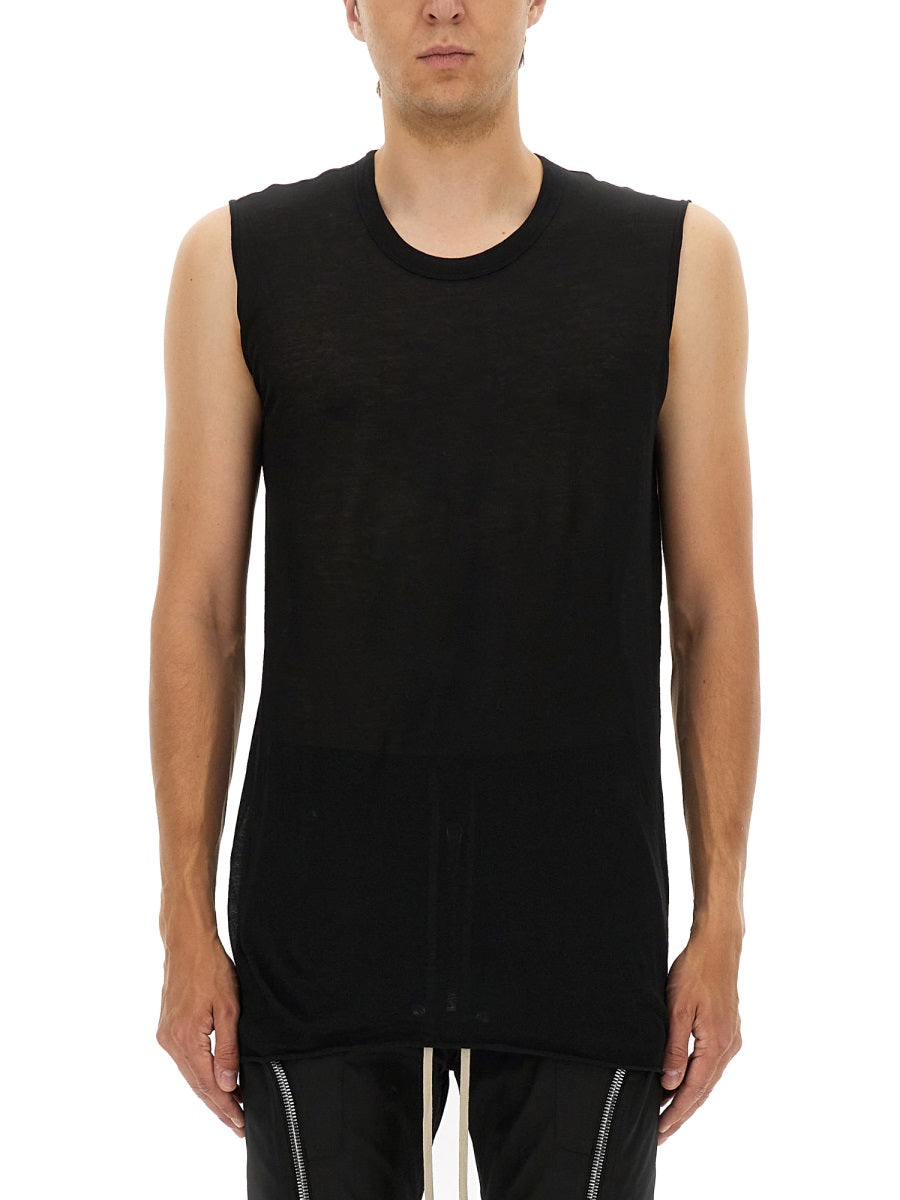 RICK OWENS Essential Cotton Top - Size L