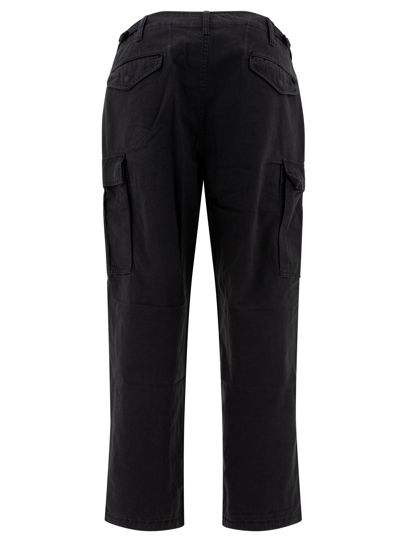 STUSSY Relaxed Fit Military Cargo Trousers for Men
