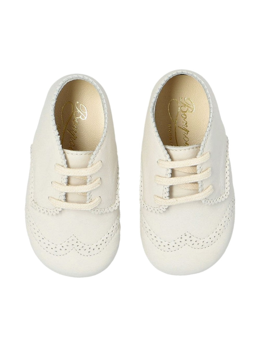 BONPOINT Mini Leather Sneakers for Baby Girls