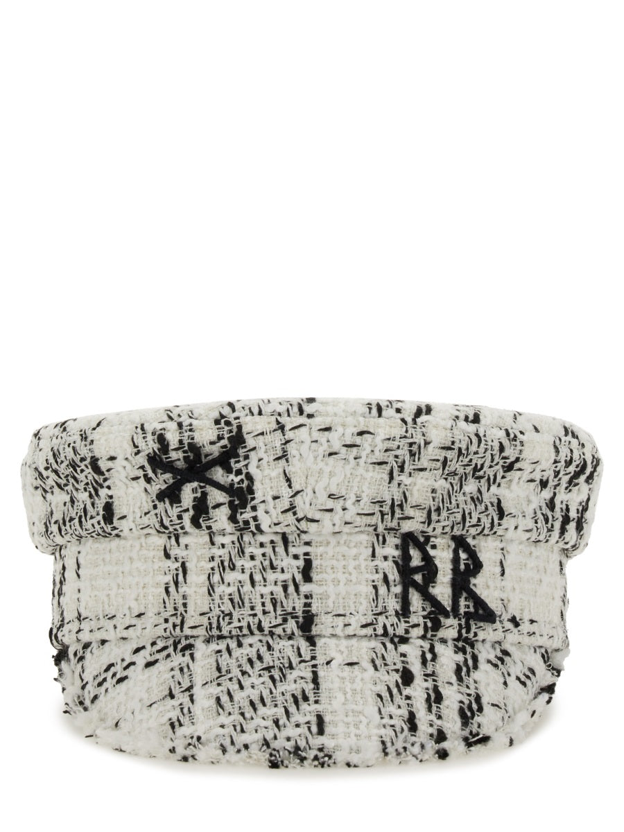 RUSLAN BAGINSKIY Stylish Baker Boy Hat for Women