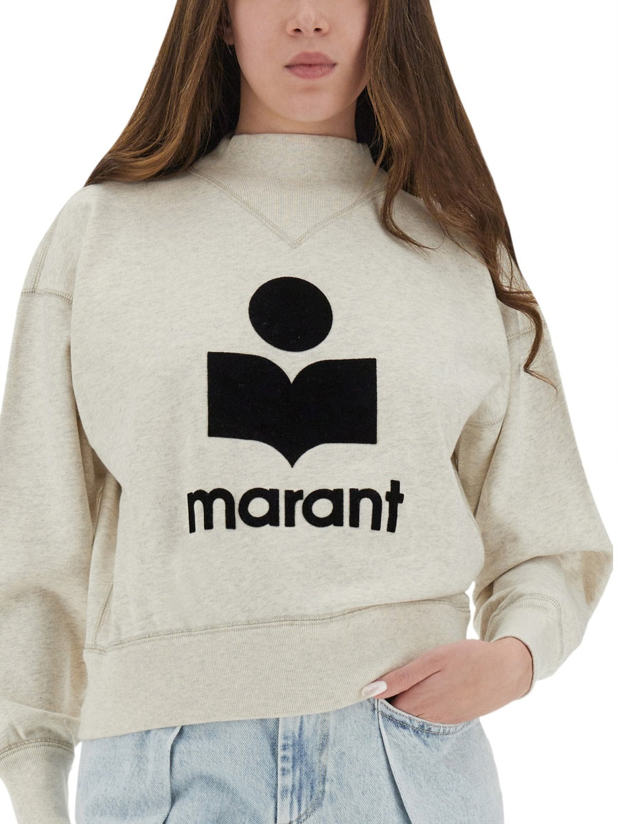 MARANT ÉTOILE Regular Fit Moby Sweatshirt - Size 36