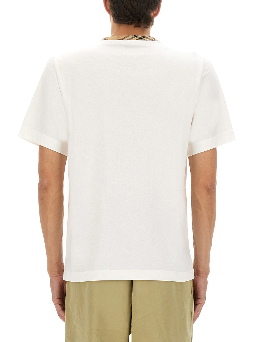 BURBERRY Classic Cotton T-Shirt for Men - FW25 Edition