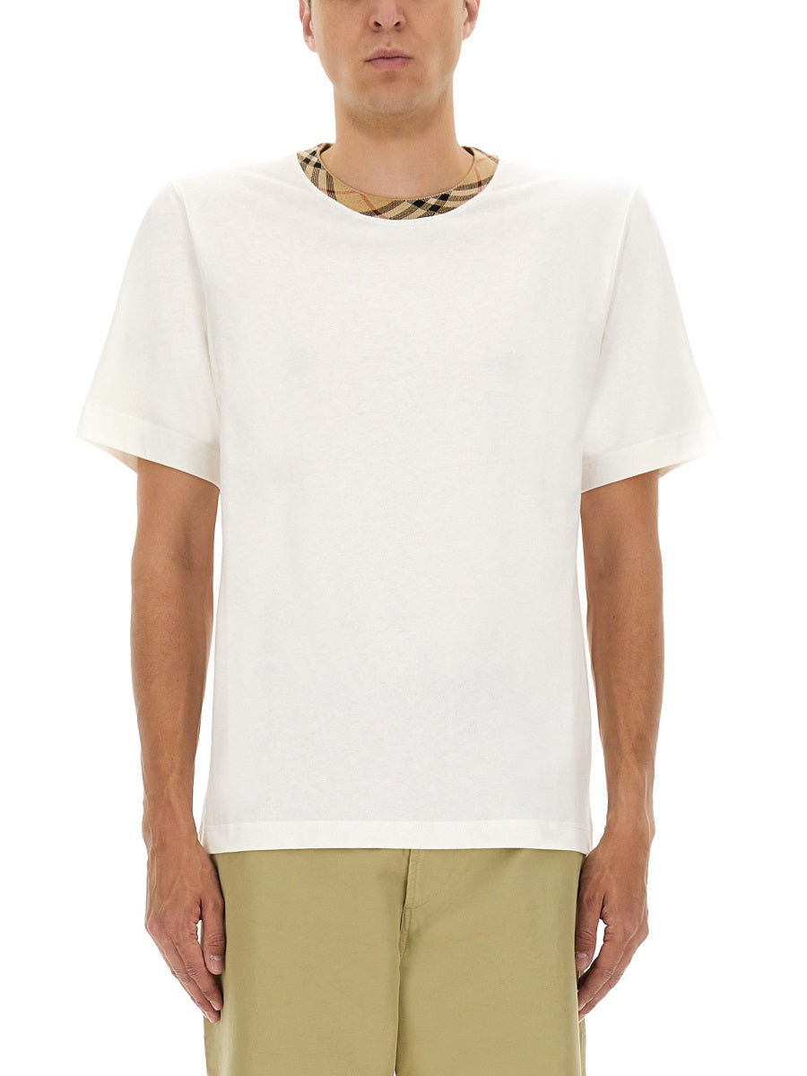 BURBERRY Classic Cotton T-Shirt for Men - FW25 Edition