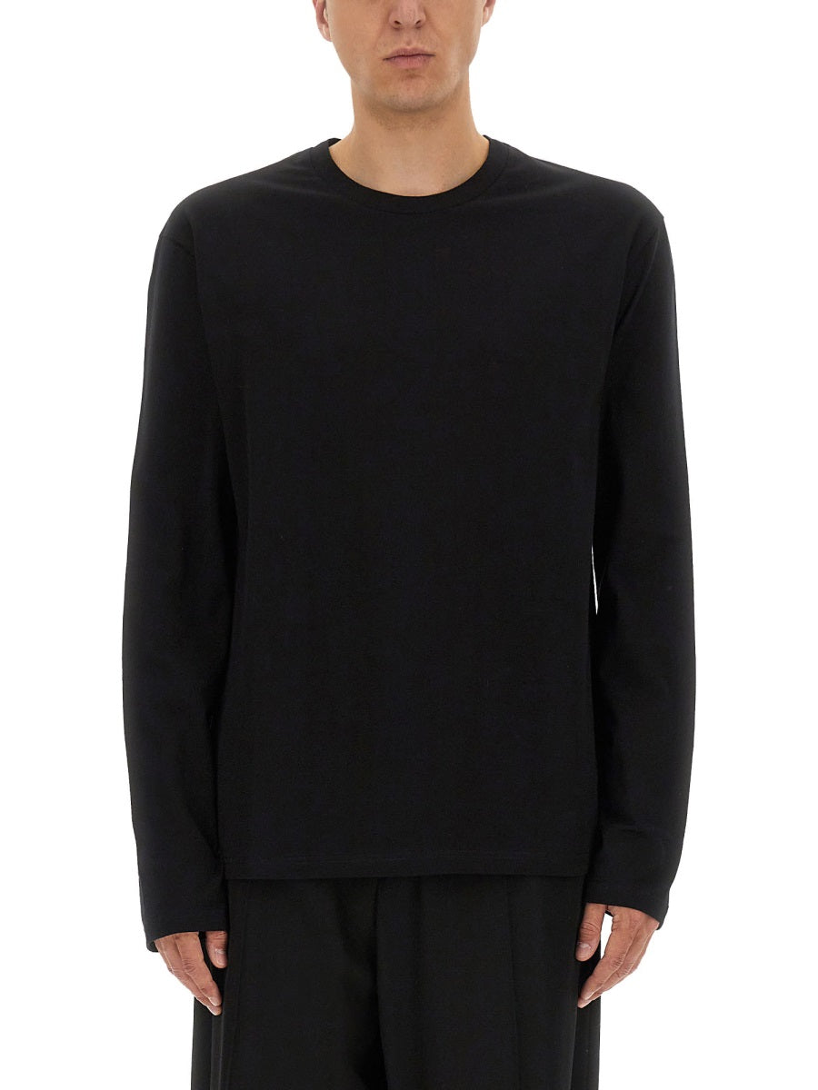 JIL SANDER Men's Long-Sleeved T-Shirt - Size L
