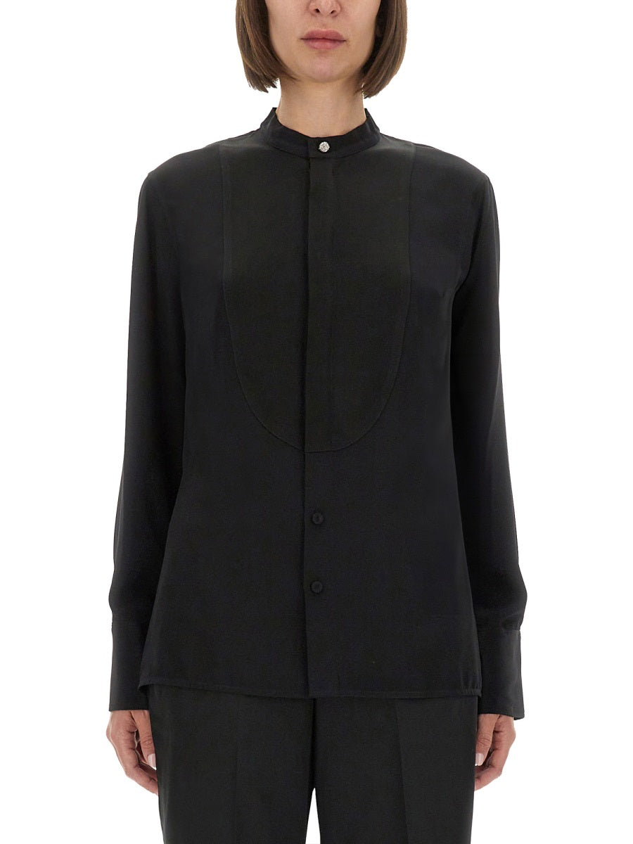 VICTORIA BECKHAM Silk Shirt - Regular Fit, Size 6 UK