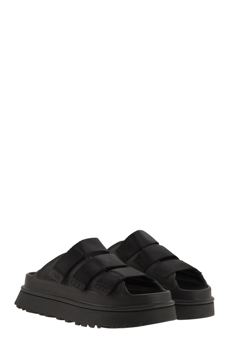 UGG Goldenglow Adjustable Strap Slippers