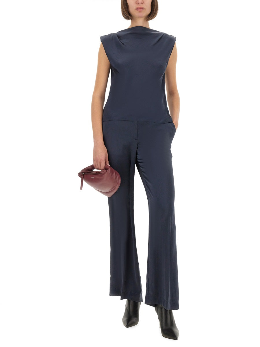 THEORY Satin Pants for Women - Size 2