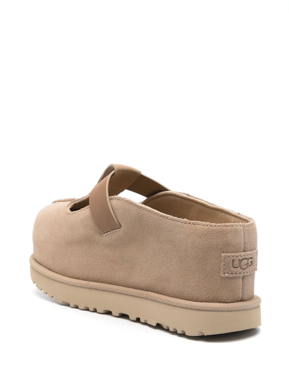 UGG Goldenstar Suede Sand Clog Slippers