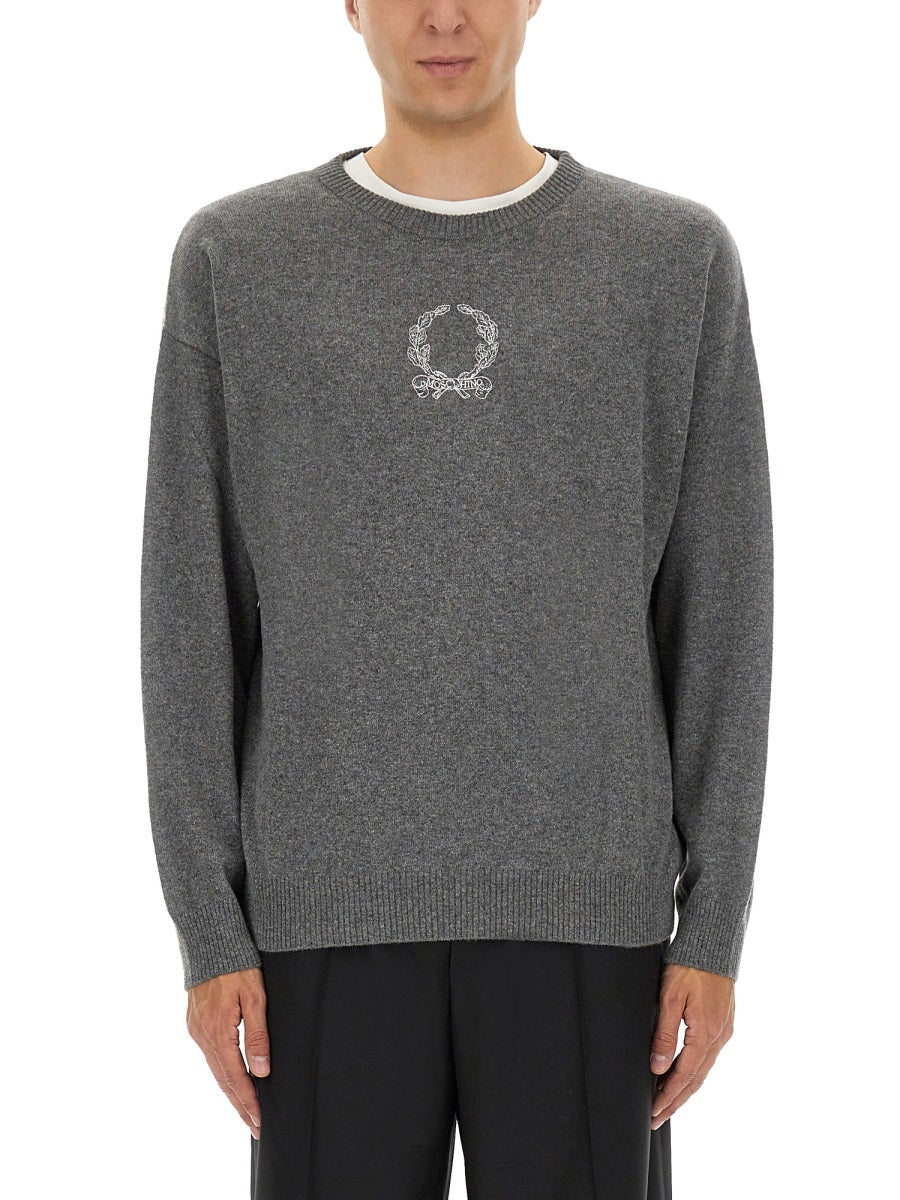MOSCHINO COUTURE Men's Luxe Knit Sweater