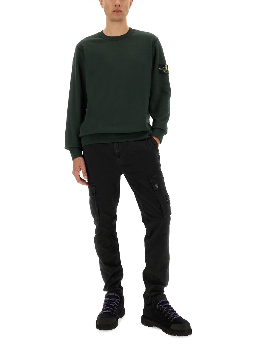 STONE ISLAND Essential Cotton Trousers for Men