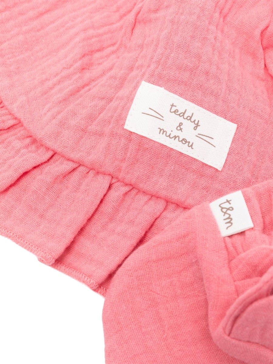 TEDDY & MINOU Mini Hat and Booties Set for Baby Girls