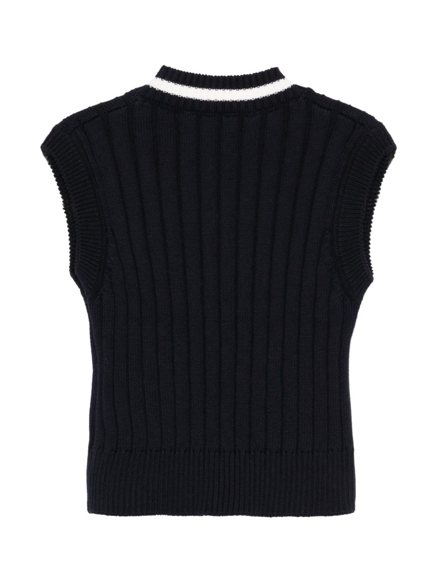 MONCLER Mini Cotton Shirt for Boys - Spring Summer 2025