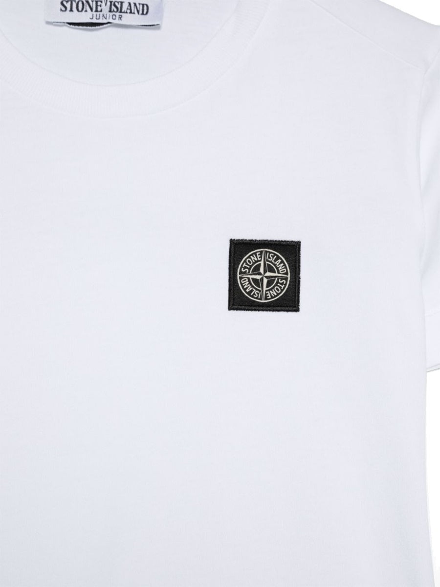 STONE ISLAND Unisex Mini T-Shirt with Logo