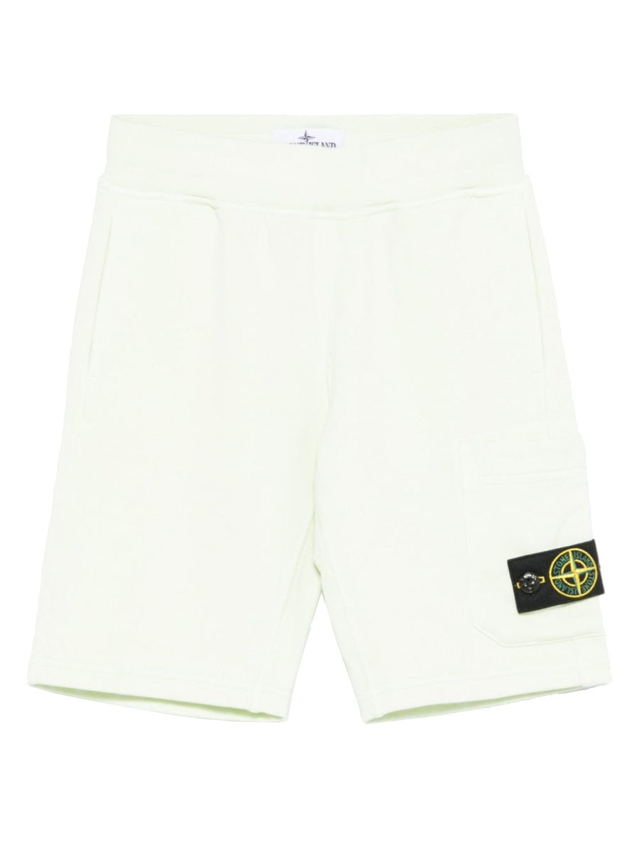 STONE ISLAND Unisex Mini Sweatshirt Shorts