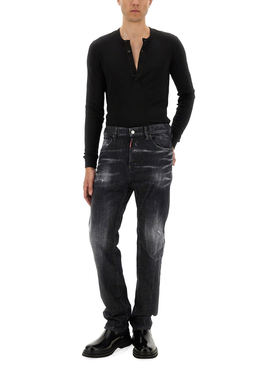 DSQUARED2 Men's Cotton Blend Jeans | FW25 Collection